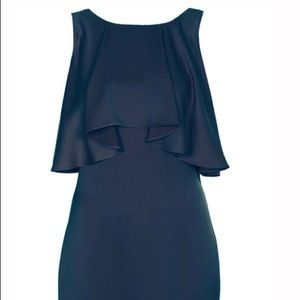 Top shop Frill back cocktail dress size 4